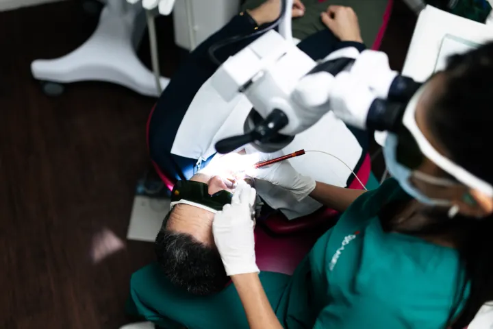 Duo-Lase laser periodontal treatment